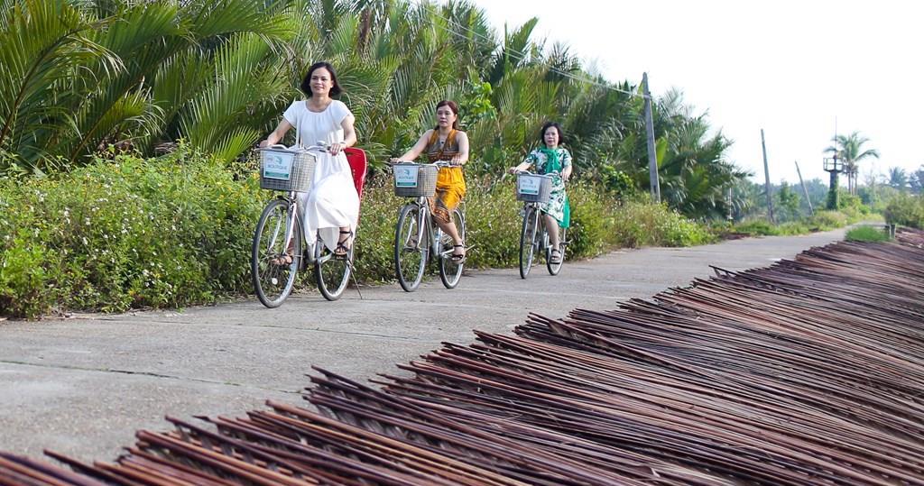 Chuẩn bị sức khỏe tốt và tinh thần thoải mái để tham gia trải nghiệm đạp xe khám phá Cẩm Thanh.